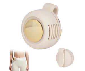 Noaya Ventilador de clip sin aspas, ventilador de clip de 3 velocidades para ropa, ventiladores portátiles giratorios de 360°, ventiladores de cintura manos libres recargables por USB para cuello