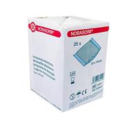 Noba Apósitos absorbentes no estériles, 10 x 10 cm, 25 unidades