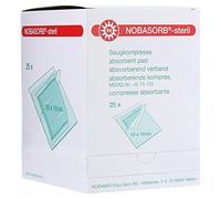 Noba Vendaje absorbente estéril 10 x cm, 25 piezas