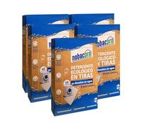 NobacPro - Detergente en Tiras para Lavadora | Hasta 200 Lavados - 100 Tiras | Olor Fresh Linen | 100% Ecológico | Hipoalergénico y vegano | No contiene plásticos | Fabricado en España