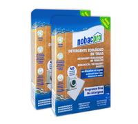 NobacPro - Detergente en Tiras para Lavadora | Hasta 80 Lavados - 40 Tiras | Olor Free Fragance | 100% Ecológico | Hipoalergénico y vegano | No contiene plásticos | Fabricado en España