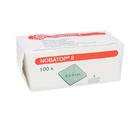 Nobamed Vliesstoffkompresse Pieza 100 Nobatop 8 No Estéril Varios Tamaños - 5 cm x 5 cm