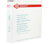 NOBANETZ - Vendaje de malla elástico (25 m), color blanco