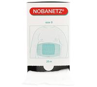 NOBANETZ - Vendaje tubular elástico (25 m), color blanco