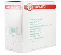 NOBANETZ - Vendaje tubular elástico (25 m), color blanco