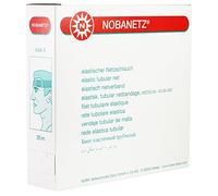 NOBANETZ - Vendaje tubular elástico (25 m), color blanco