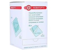 Nobatop 8 - Compresas estériles (7,5 x 7,5 cm)