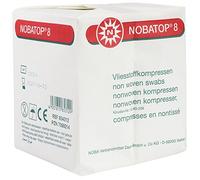 NOBATOP 8 No estéril Compresas de tela no tejida 4-capas - 10.0 cm x 10.0 cm (100 St.)