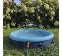 Nobby 2 en 1 piscina splash azul; L: Ø 160 x 30 / 25 cm