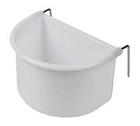 Nobby cuenco con gancho de alambre 75 ml blanco