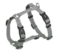 Nobby 52067-42 Arnés Full Reflect Gris L-XL: Cuello: 50-66 cm, Pecho: 63-90 cm, Ancho: 25 mm
