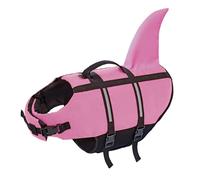 Nobby ayuda para nadar de perros "Sharki" rosa tamaño: XS, 25 cm