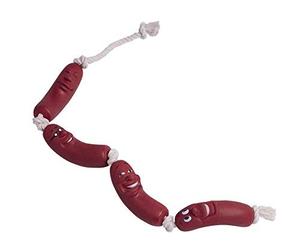 Nobby 61202 Classic - Juguete para Perros, Cadena para Salchichas (Vinilo, 154 g)
