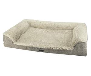 Nobby 61725 Calbu, sofá ortopédico, Cuadrado, Color Beige; 80 x 52 x 18 cm (Largo x Ancho x Alto)