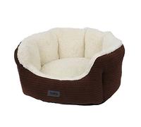Nobby 61742 - Cama de Confort Ovalada (65 x 57 x 22 cm), Color marrón