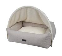 Nobby 61774 - Cama con Cueva Ilana Beige; 60 x 50 x 16 cm (Largo x Ancho x Alto)