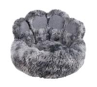 Nobby 61939 Comfort Almohada Perro Cama Redonda Paw Gris Ø 60 x 18 cm39 cm
