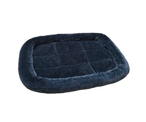 Nobby 61963 - Alfombrilla Ovalada con Borde (98 x 78 x 8 cm), Color Gris Oscuro