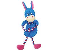 Nobby 62410 - Burro de Peluche con Cuerda, 47 cm