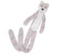 Nobby 62430 Lobo de Peluche Largo, con Cuerda Interior 105 cm