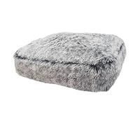 Nobby 62819 Classic Ares - Cojín Redondo (140 x 90 x 20 cm), Color Gris