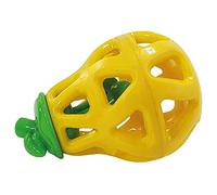 Nobby 63579 TPR Snack - Bombilla (13 cm), Color Amarillo