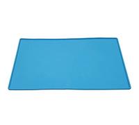 Nobby 63584 TPR Pura - Alfombrilla para comedero (44 x 28,5 cm), Color Azul Claro