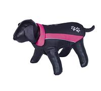 Nobby 65301 Sabi - Abrigo para Perros (48 cm), Color Negro y Rosa