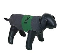 Nobby 65584 The One - Abrigo para Perro (32 cm), Color Gris y Verde