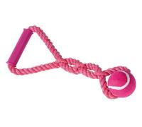 Nobby 67054 - Cuerda de Juguete con Pelota de Tenis y Mango