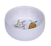 Nobby 73753 cerámica napf Carrot Plus, Color Blanco