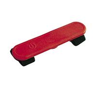 Nobby 77000 Pegatinas LED de Silicona Flash Rojas 12 x 3,5 cm