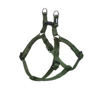 Nobby 78506-50 - Vajilla de Agarre Suave, Color Verde Bosque, Pecho: 30-40 cm, Ancho: 10 mm