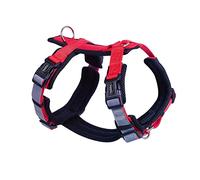 Nobby 80451-01 Daily Walk Comfort - Arnés (48 a 68 cm, Vientre: 69 a 97 cm), Color Rojo