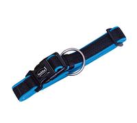 Nobby 80543-32 - Collar de Malla preno, Color Azul Claro, 40-55 cm, Ancho: 25/35 mm