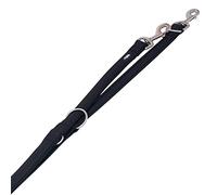 Nobby 80550-05 Mesh Preno - Correa para guía (200 cm, Ancho: 25/35 mm), Color Negro