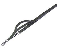 Nobby 80638 79 - Correa con Correa Corta para Perro, Color Verde Oliva