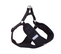 Nobby 80657-05 arnés Mesh Reflect Black B: 25mm, L: 69-83 cm + 66 cm