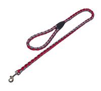 Nobby Leine "Corda" rojo/gris L: 100 cm; B: 12 mm