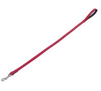 Nobby Leine "VELOURS" rojo (Lollipop); L: 100cm; B: 18mm