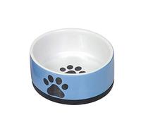 Nobby cuenco de cerámica "Paw" azul Ø 14 x 6,5 cm, 0,4 l