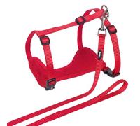 Nobby 88410-01 - Conjunto para Gatos de Malla, Color Rojo