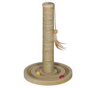 Nobby Actividad Juguete Spin & Pole para Gatos, Ø 30CM, 45CM Altamente, Juguete