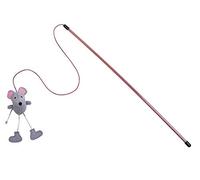 Nobby Ángel con ratón de Peluche, Varilla de 50 cm, Banda de Juguete de 60 cm, 1 Unidad