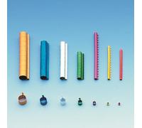 Nobby - Anillos GS de aluminio, 10 barras; 6,0 mm