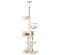 Nobby árbol rascador "SIVAS" crema; 70 x 48 x 247-275 cm