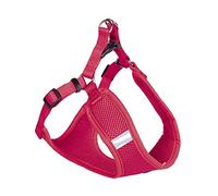 Nobby Arnés de Malla Reflect, Rojo B: 10 mm, L: 28-33 cm + 32 cm, 1 Pieza