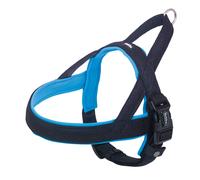 Nobby Arnés Noruego "Mesh Preno" azul claro; L: 68-85 cm + 54 cm, B: 40/45 mm