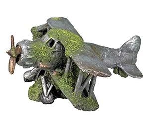 Nobby Avión Decorativo para Acuario, 19 x 19 x 8 cm.