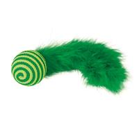 Nobby Ball con sonaja y plumas 19 cm